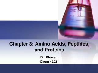 Chapter 3: Amino Acids, Peptides, and Proteins