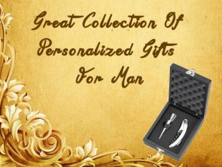 New Collection of Personalized Gifts For man