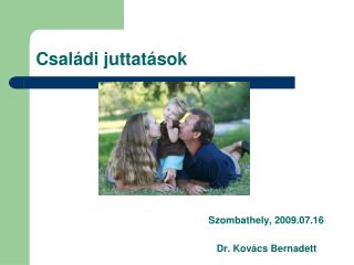 Családi juttatások