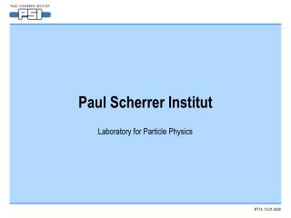 Paul Scherrer Institut