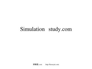 Simulation　study