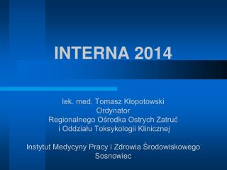 INTERNA 2014