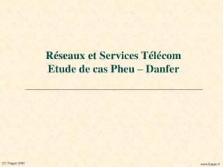 Réseaux et Services Télécom Etude de cas Pheu – Danfer