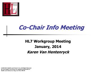 Co-Chair Info Meeting