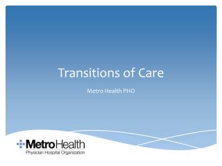 Transitions of Care