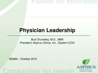 Physician Leadership