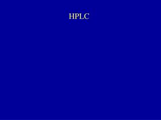 HPLC