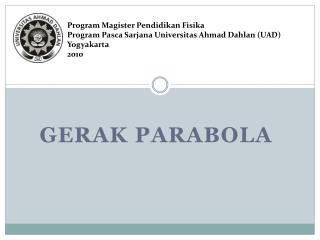 Gerak Parabola