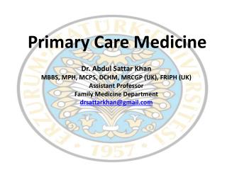 Primary Care Medicine