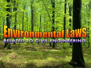 Environmental Laws