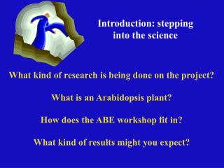 Introduction: stepping into the science