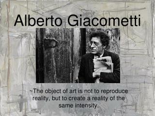 Alberto Giacometti