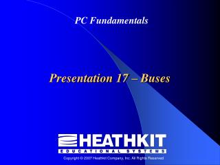 Presentation 17 – Buses