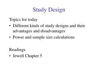 Study Design