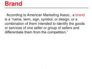 Brand