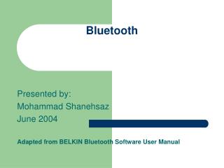 Bluetooth