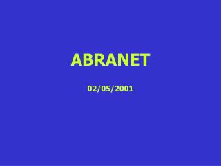 ABRANET 02/05/2001