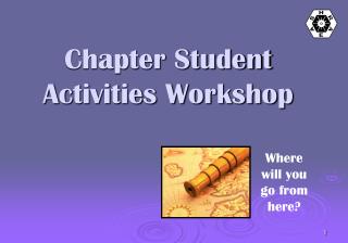 Chapter Student Activities Workshop