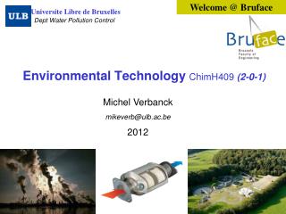 Environmental Technology ChimH409 (2-0-1)