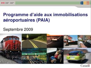 Programme d’aide aux immobilisations aéroportuaires (PAIA)