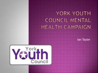York Youth Council Mental Health Campaign