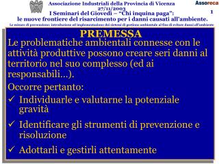 PREMESSA