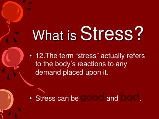 What is Stress?