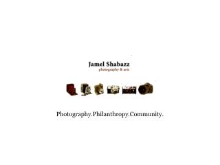 Photography.Philanthropy.Community.