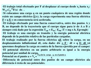 Potencial y diferencia de potencial