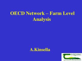 OECD Network – Farm Level Analysis