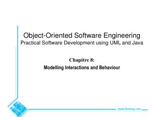 Chapitre 8: Modelling Interactions and Behaviour