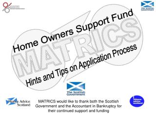 Home Owners Support Fund