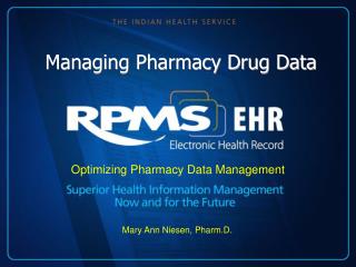 Managing Pharmacy Drug Data