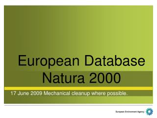 European Database Natura 2000