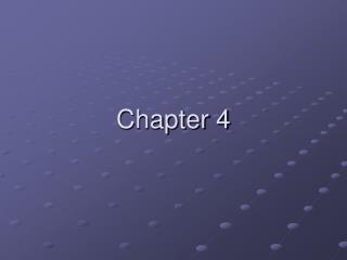 Chapter 4