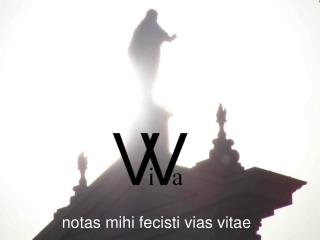 notas mihi fecisti vias vitae