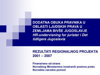 PARTNERI PROJEKTA