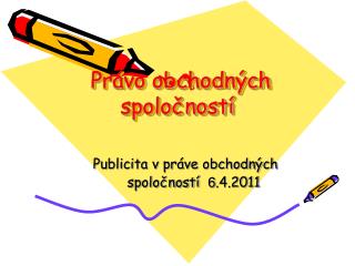 Právo obchodných spoločností