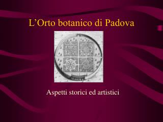 L’Orto botanico di Padova