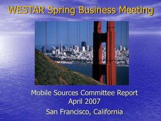 WESTAR Spring Business Meeting