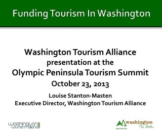 Funding Tourism In Washington