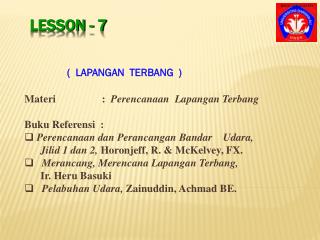 LESSON - 7