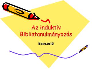 Az induktív Bibliatanulmányozás