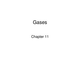 Gases