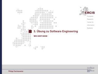 5. Übung zu Software Engineering