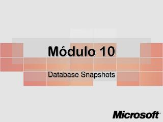 Módulo 10