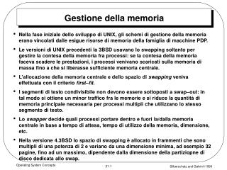 Gestione della memoria