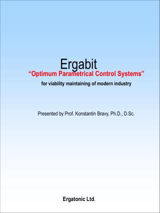 Ergatonic Ltd .