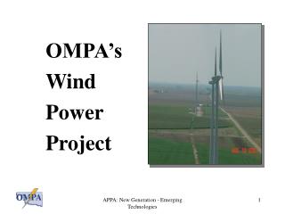 OMPA’s Wind Power Project