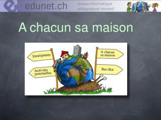 A chacun sa maison